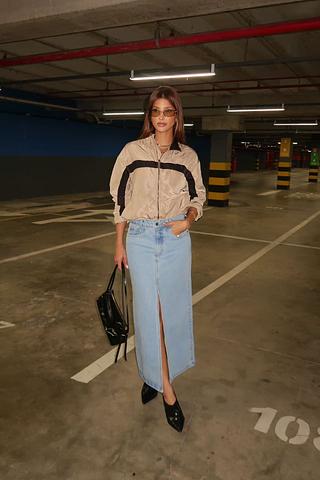 Saia Midi Denim