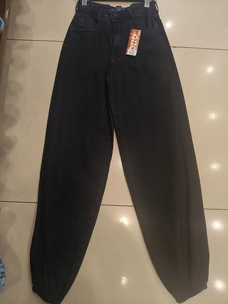 Calça mom preto