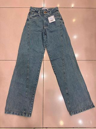 Calça wide sujinho