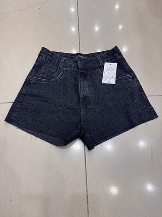 Short Black com brilho