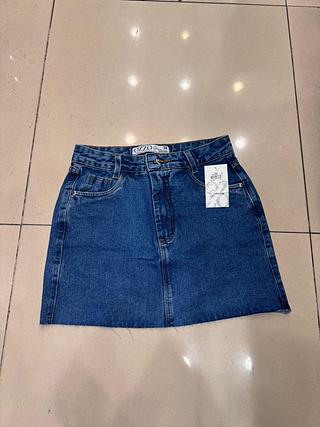 saia curto tecido premium