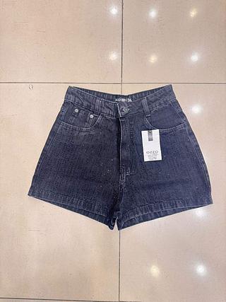 Short estonado brilho top