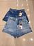 short mom tecido premium