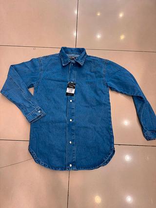 Camisão liso jeans