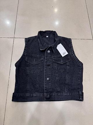 colete estonado com brilho