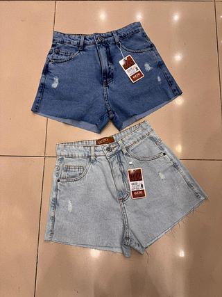 short mom B fio com puido