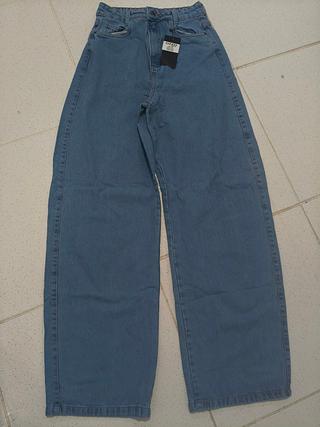 Calça wide ballon